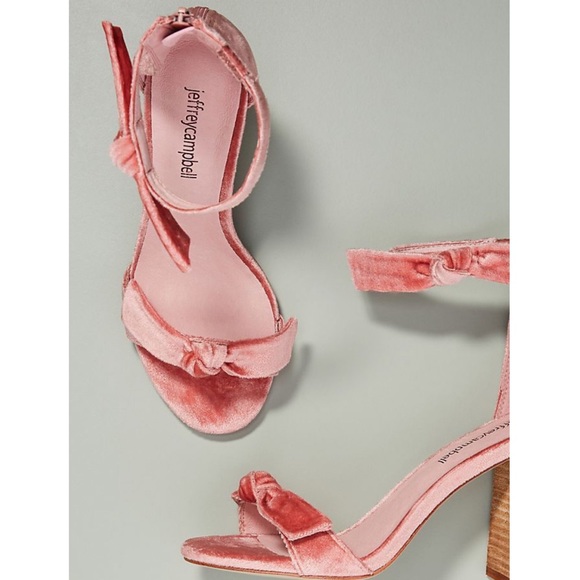 Jeffrey Campbell Shoes - Jeffrey Campbell Velvet Heeled Sandals